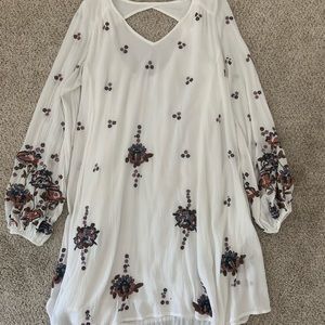 Free people embroidered dress